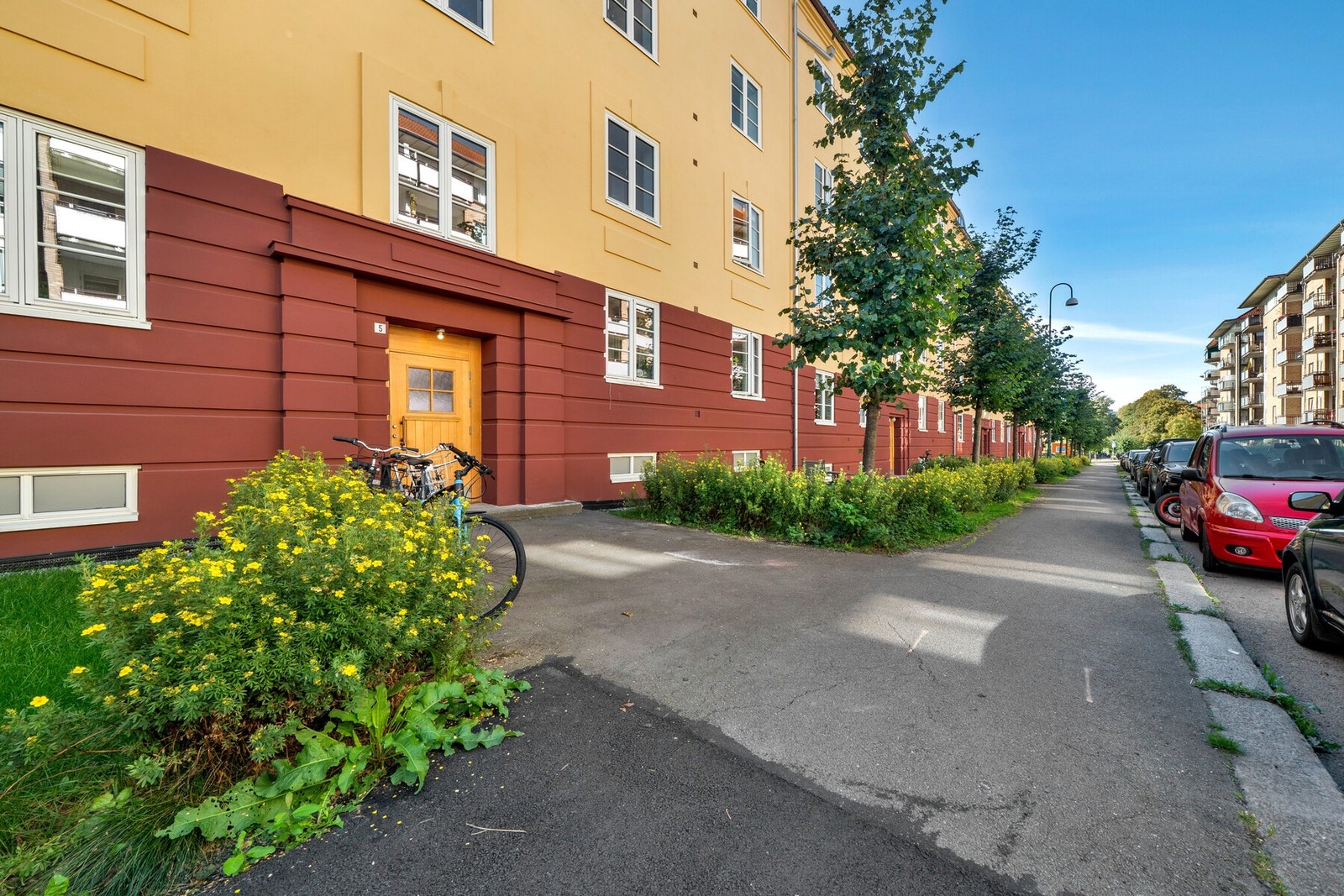 Fasaden ble rehabilitert i 2025. Galleribilde