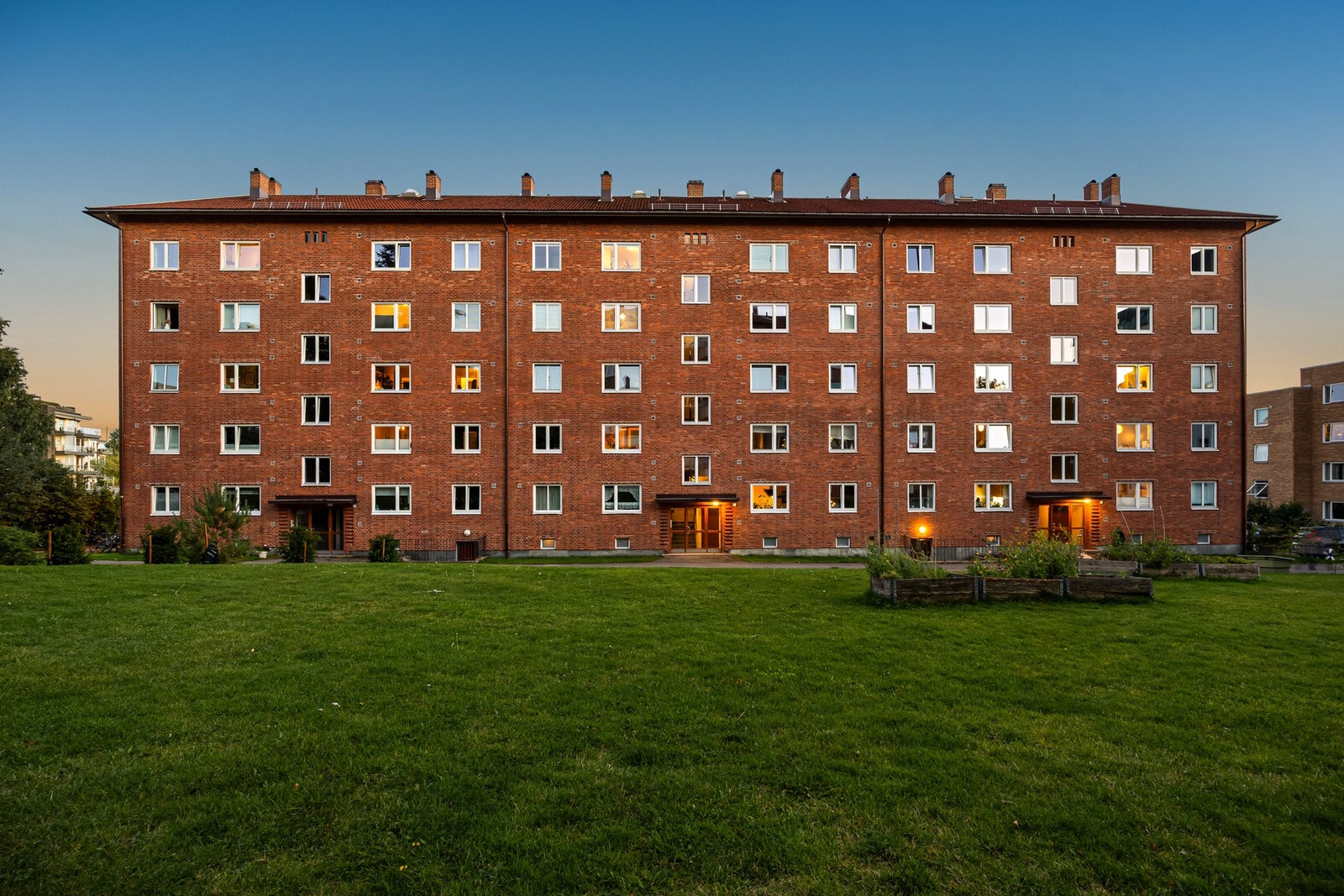Kveldsstemning Galleribilde
