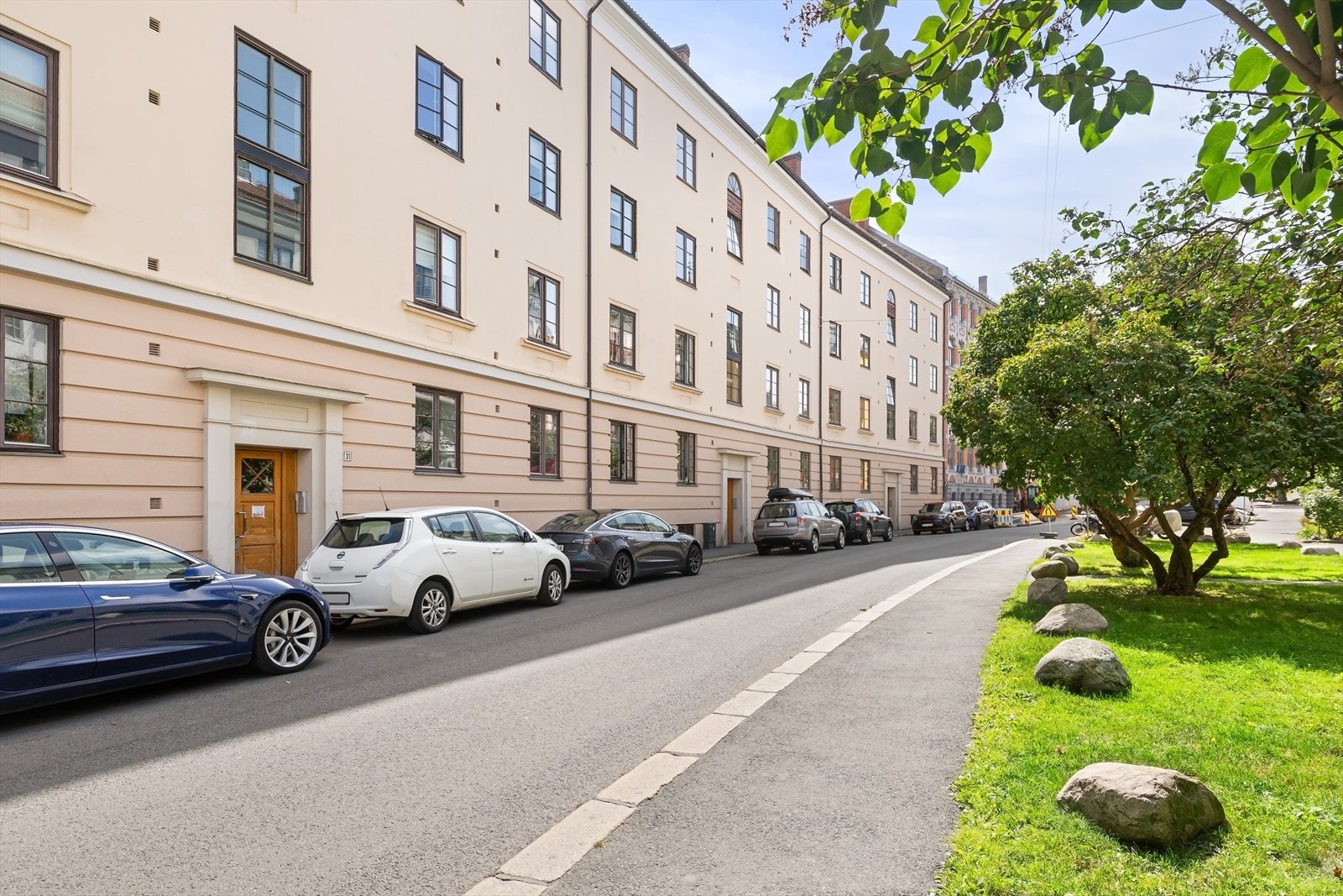 Leiligheten ligger i en vakker bygård fra 1929. Galleribilde