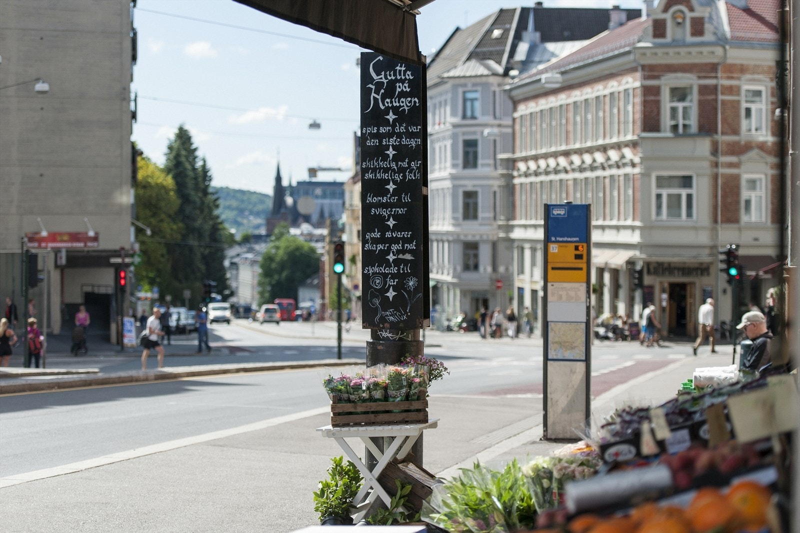 Områdebilde - På St. Hanshaugen finnes blant annet populære steder som Gutta på Haugen, Røtter, Java, Smalhans, Roleur, Schrøder, Pascal og Kaffebrenneriet. Galleribilde