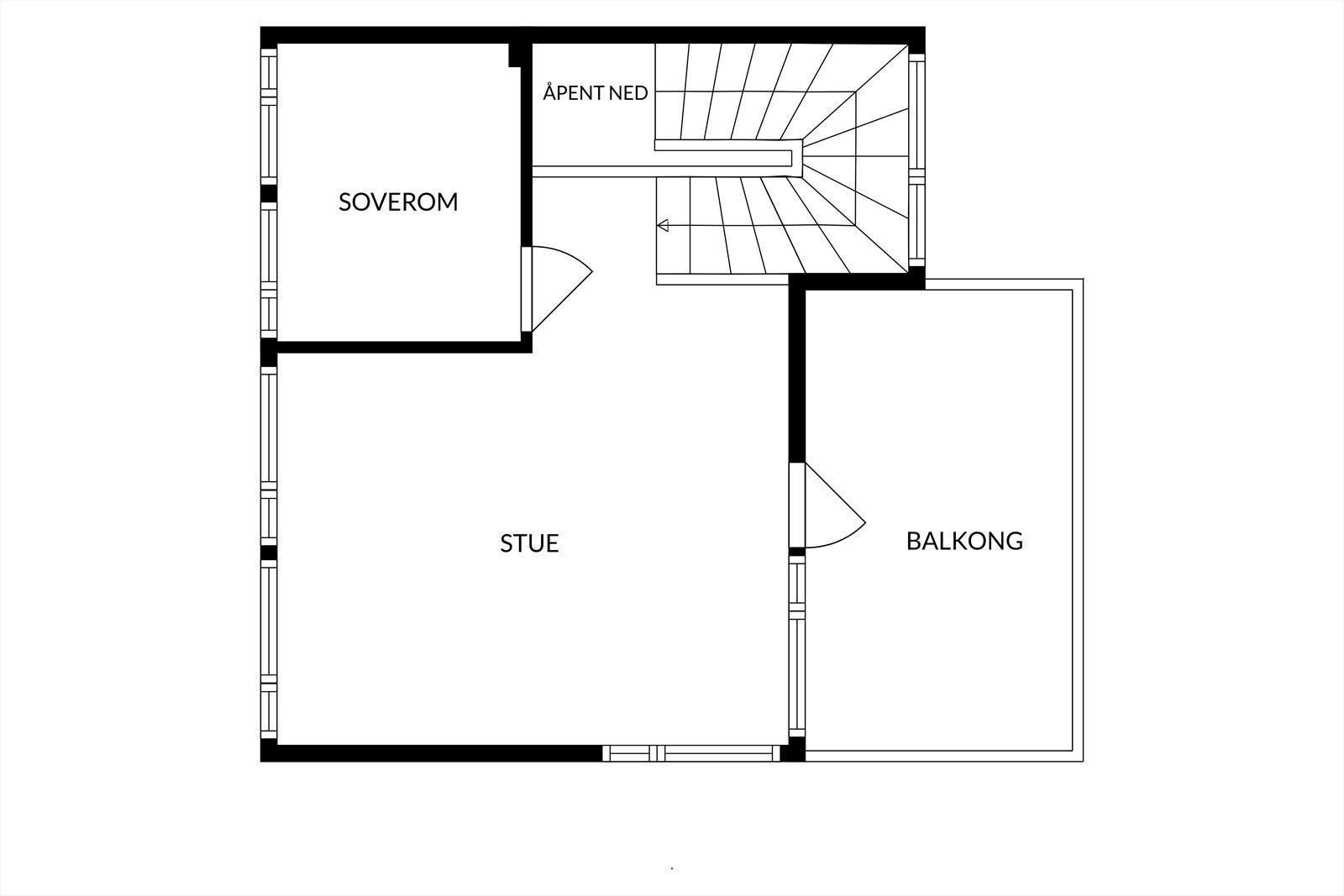 - Plantegning 2. etasje - Galleribilde