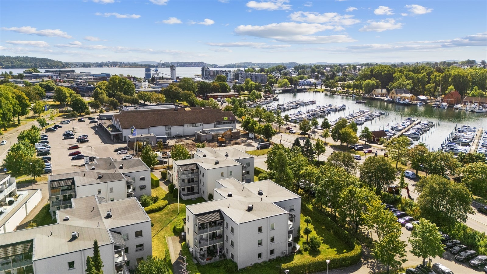 Dronefoto Galleribilde