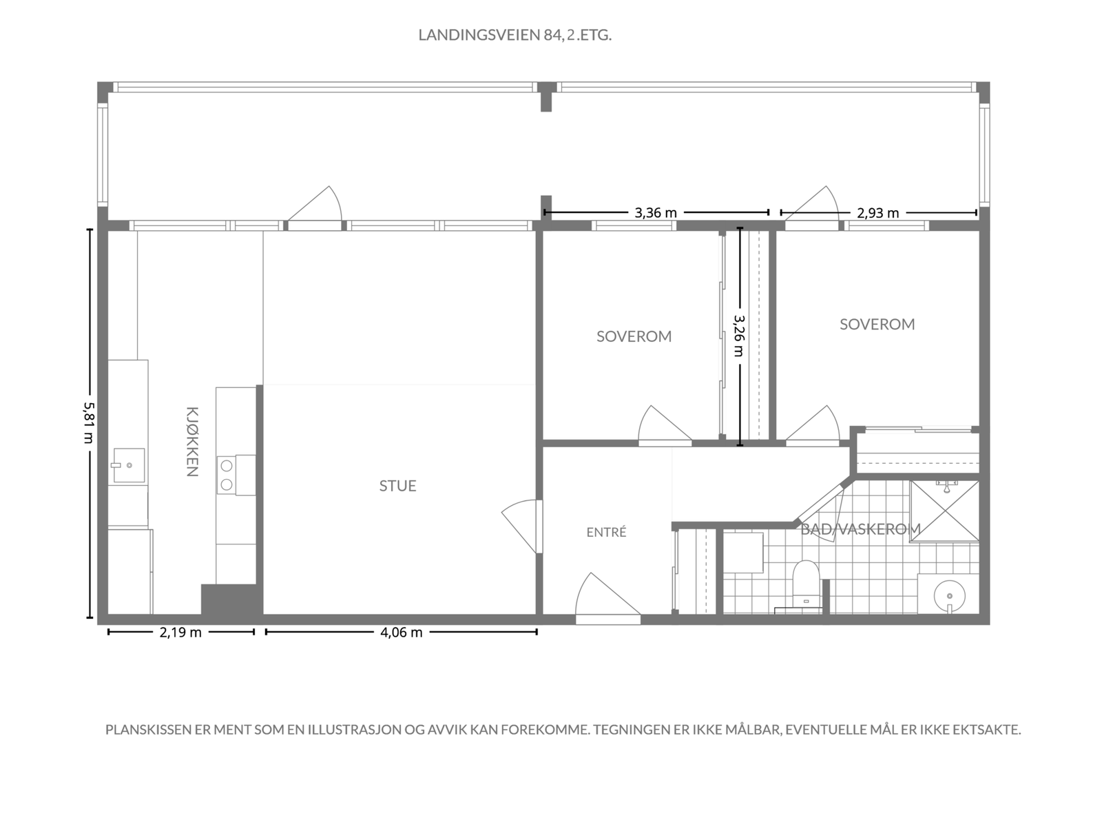 Plantegning. Galleribilde
