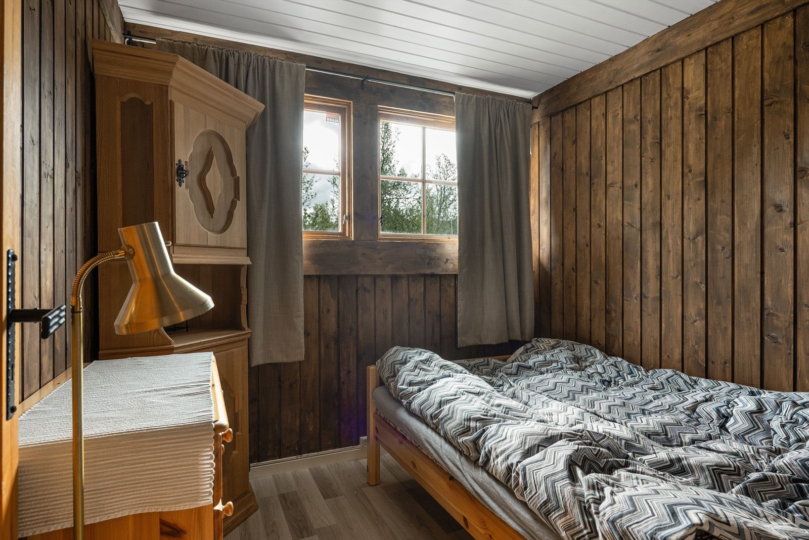 Soverom 2 og 3 er tilsvarende like store. Husfoto/TW Galleribilde