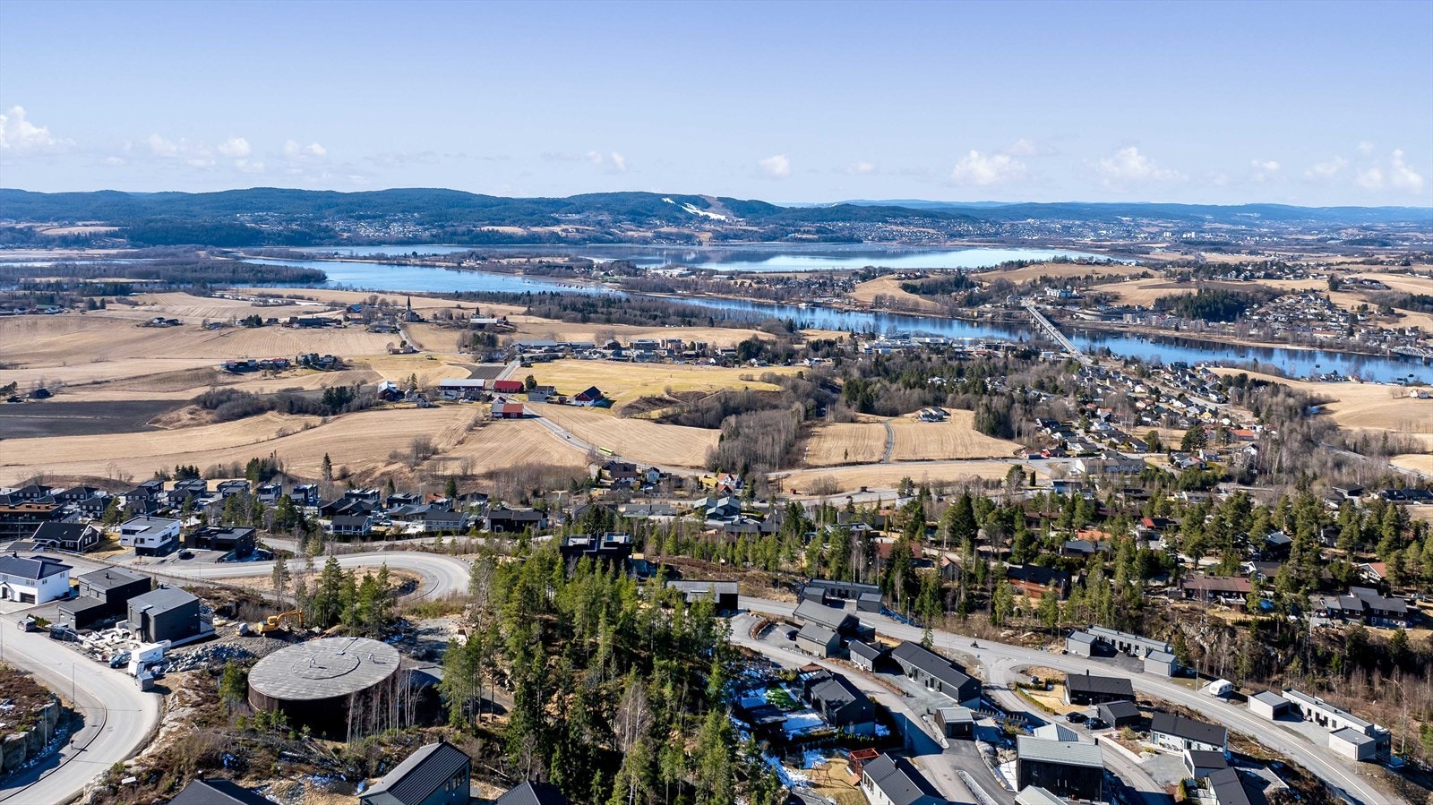 Nytt boligfelt på Løkenåsen. Galleribilde
