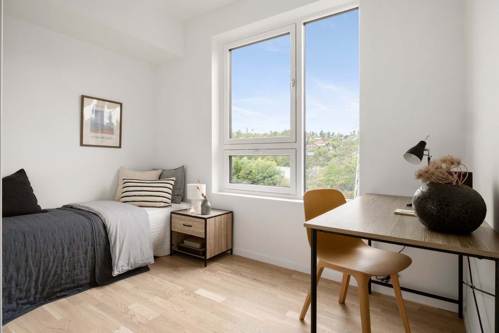 Det andre soverommet har også plass til dobbeltseng og garderobe. Galleribilde