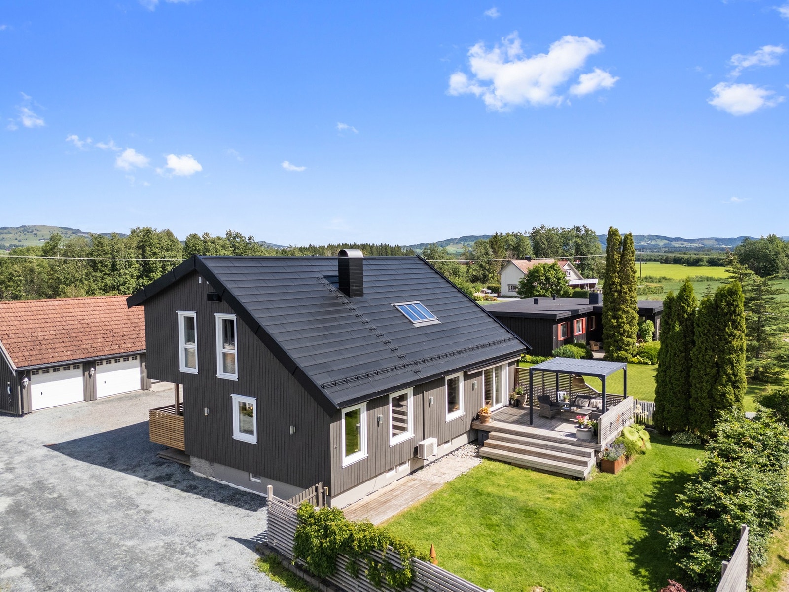 Fasadebilde. Galleribilde