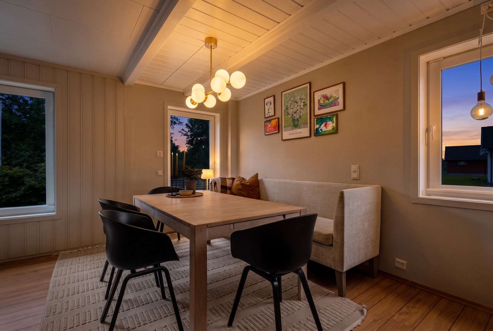 Kveldsstemning Galleribilde
