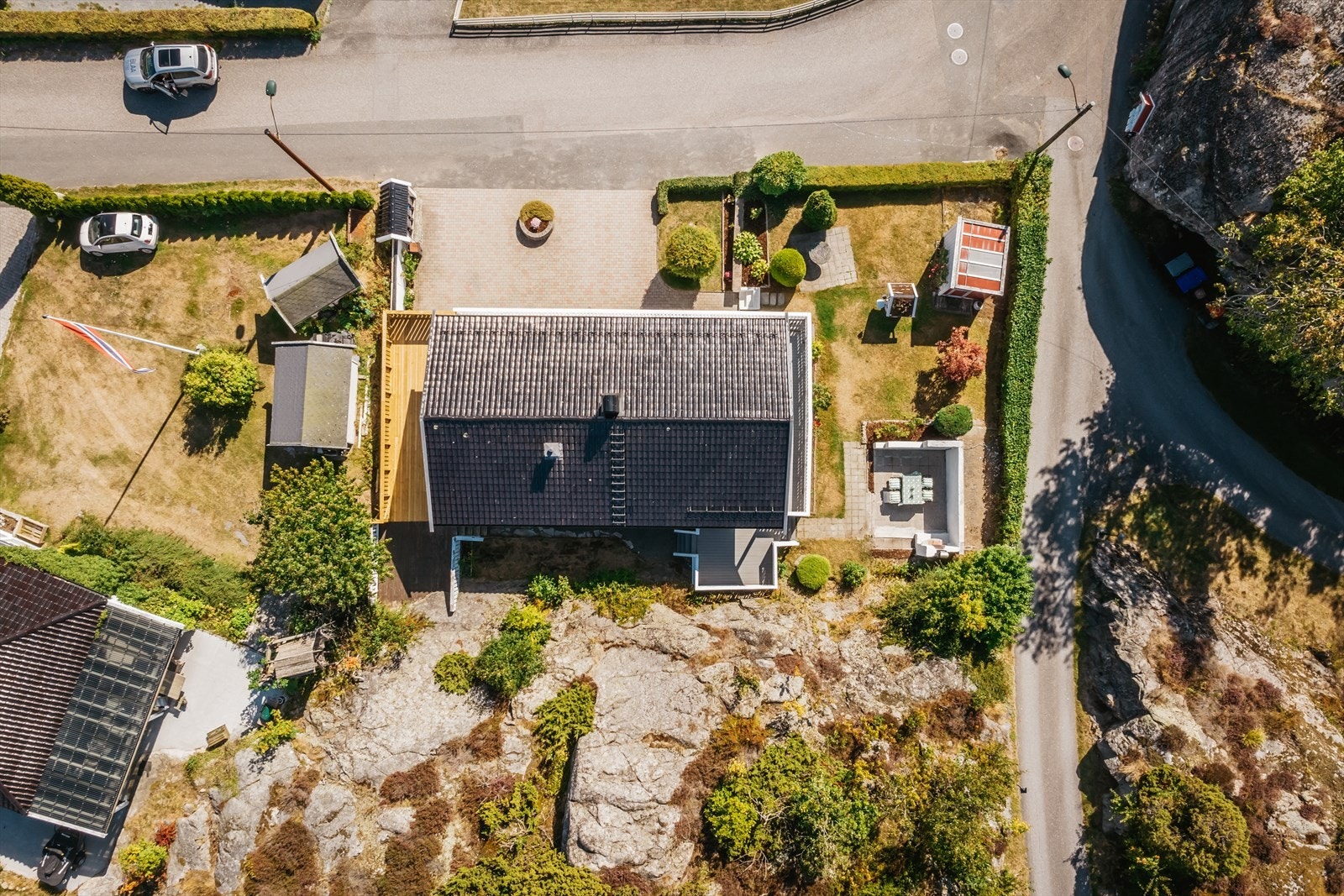Oversiktsbilde av tomten Galleribilde