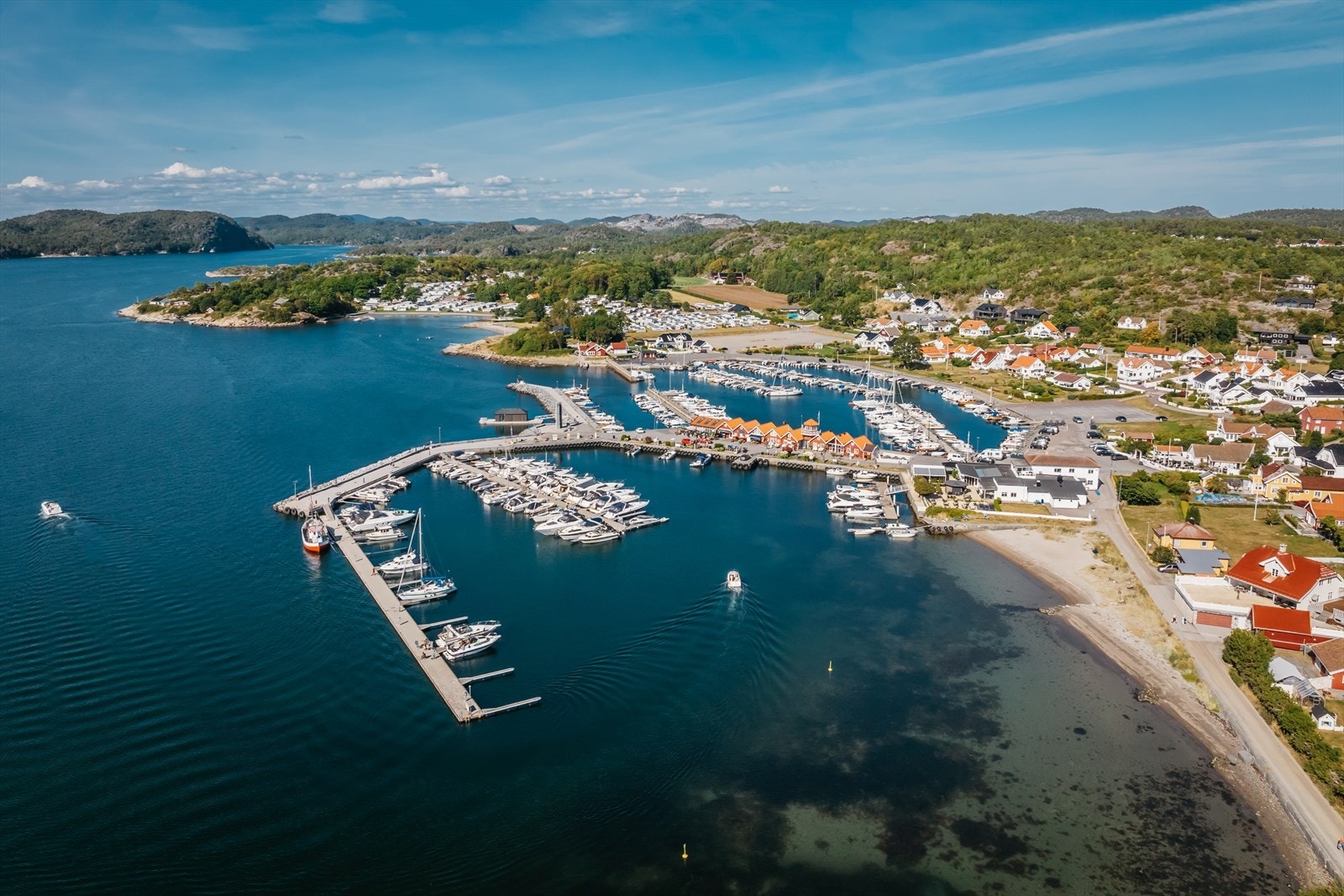 Fantastisk sommersted Galleribilde