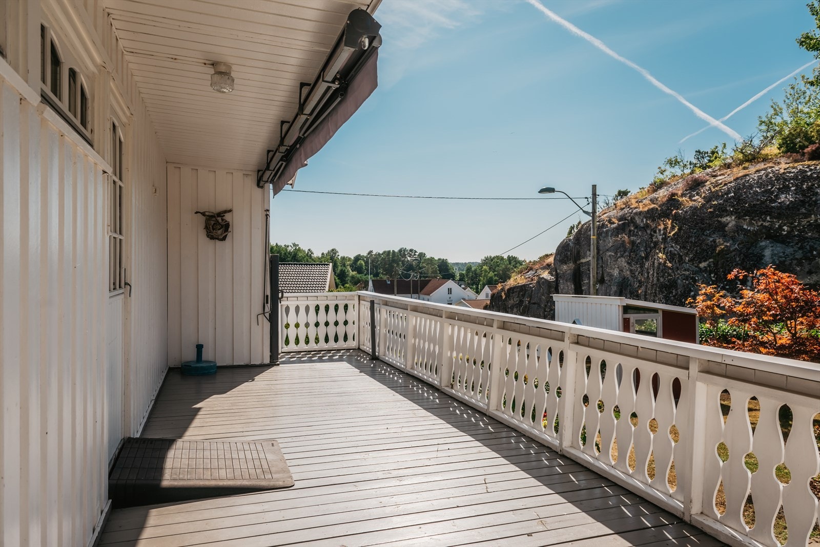 Her kan man kose seg i sola. Flotte solforhold Galleribilde