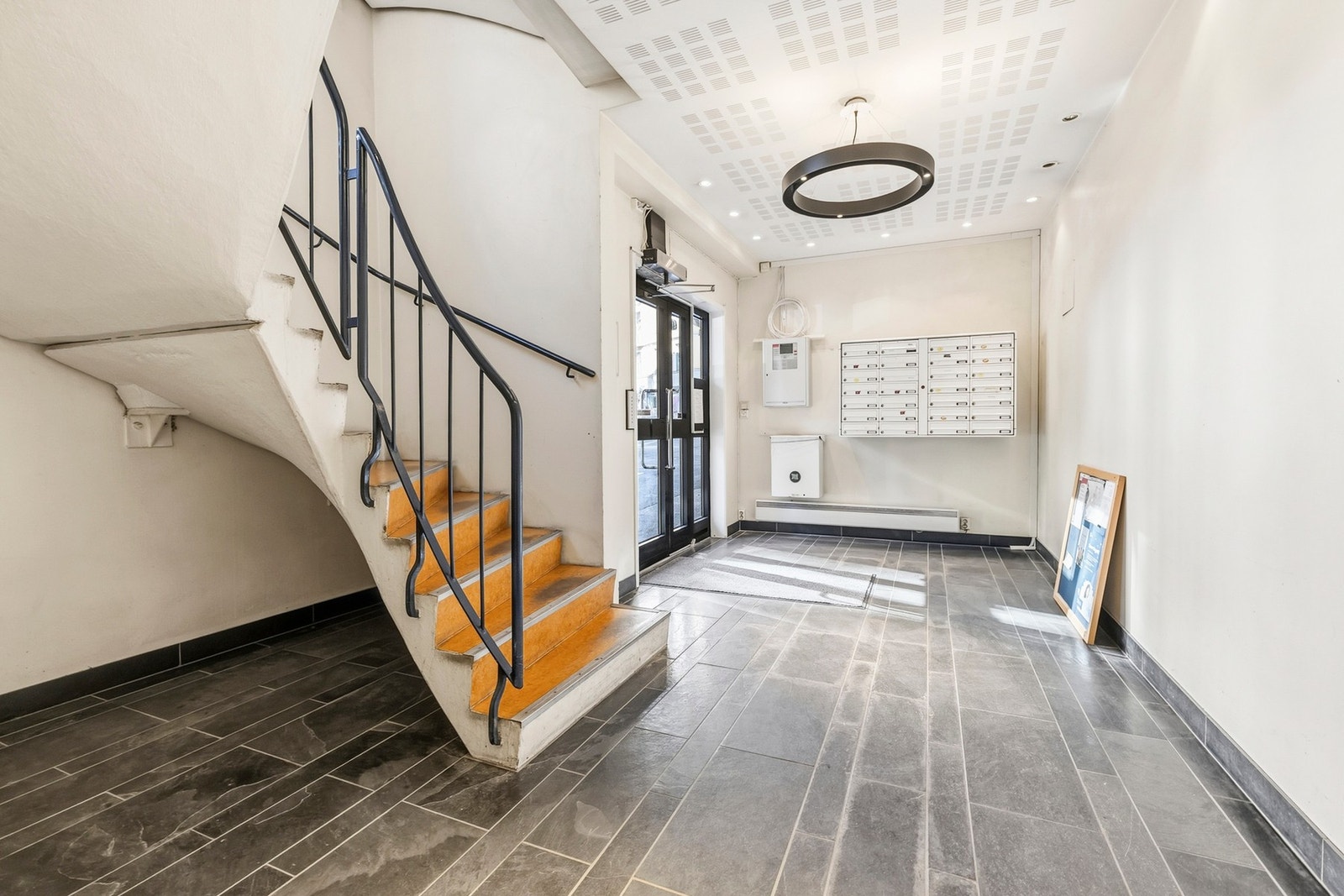 I tillegg er det felles trappeoppgang. Galleribilde