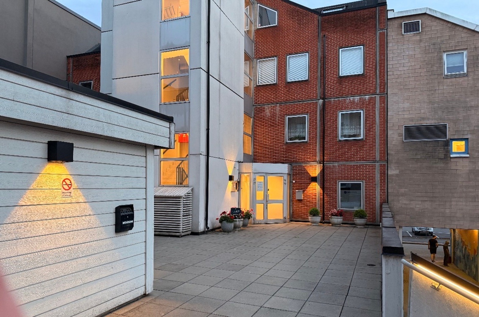 Felles inngangsparti Galleribilde