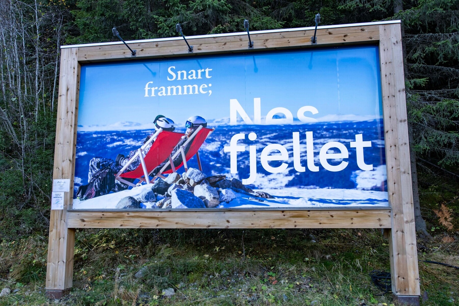 Nesfjellet byr på flere aktivitetstilbud og er et fint supplement til det rolige hyttelivet på Myking. Galleribilde