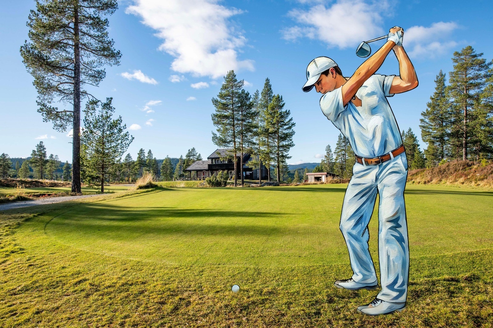 Nesfjellet Golf byr på fine golfopplevelser med fjellet som ramme. Hit tar det 15 minutter med bil fra hytta. Galleribilde