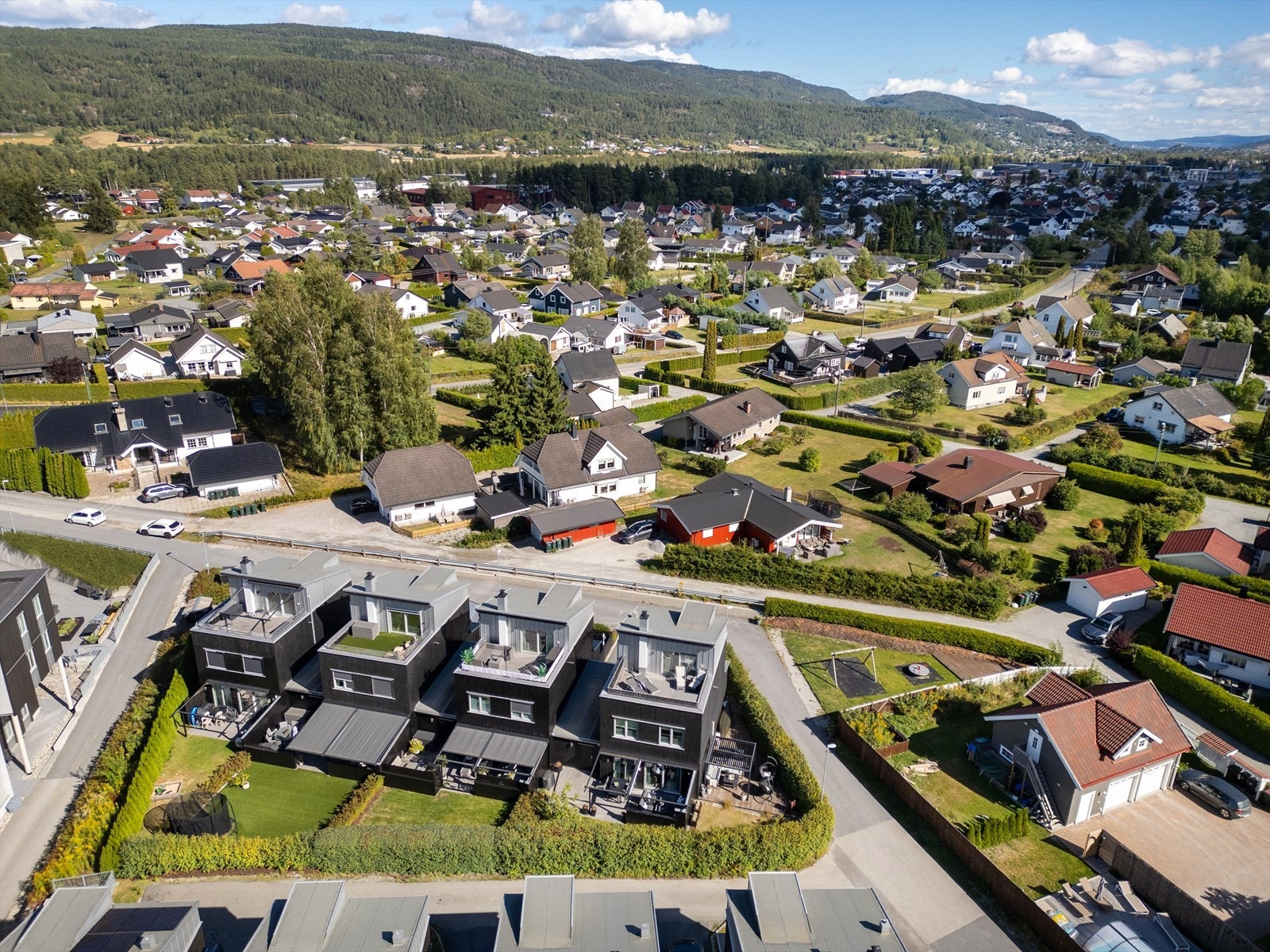 Kort vei til flotte turområder i skog og mark omkring Hokksund. Galleribilde