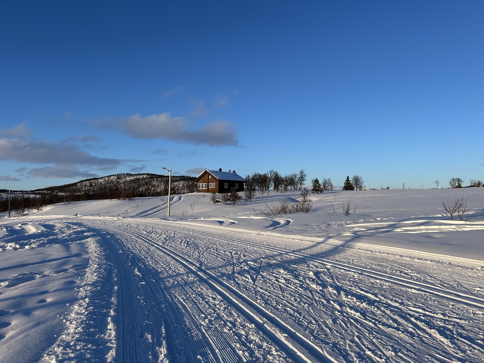 Her får du fjellet som nærmeste nabo, med vidstrakt utsyn over Raulandsfjell og skiløypa som starter rett utenfor døren.Rauland byr på over 150 kilometer med maskinpreparerte langrennsløyper. Galleribilde
