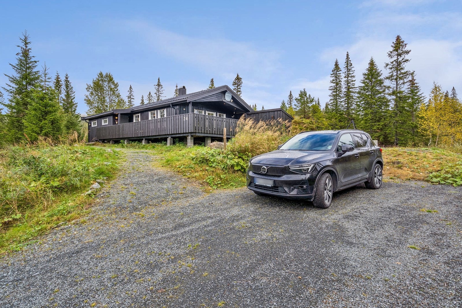 Parkeringsplass på egen tomt Galleribilde