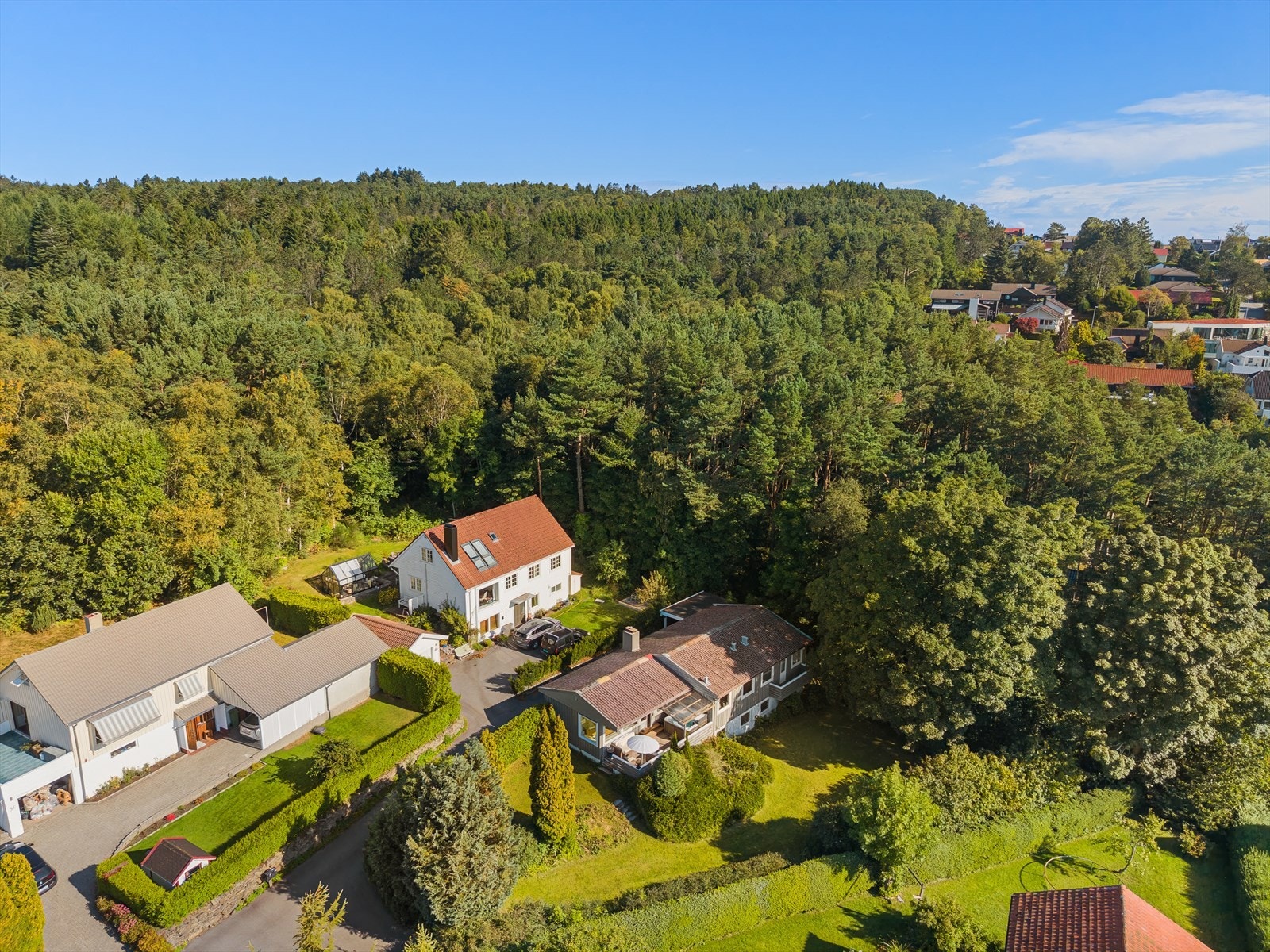Flotte turmuligheter like utenfor døren i umiddelbar nærhet til skog og mark. Galleribilde