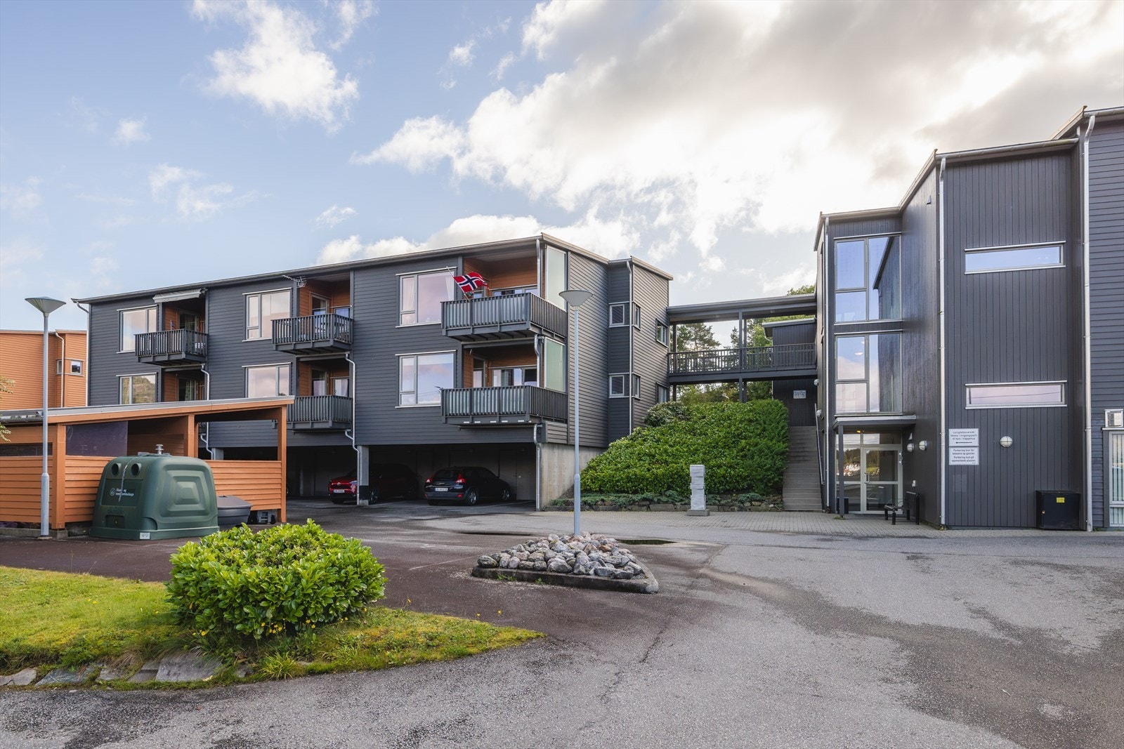 Med heis i kort avstand fra parkering Galleribilde