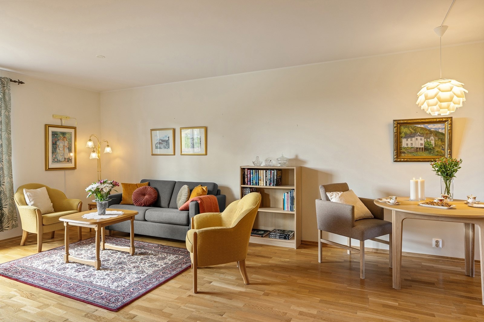 Leiligheten har balansert ventilasjon som bidrar til et godt inneklima Galleribilde