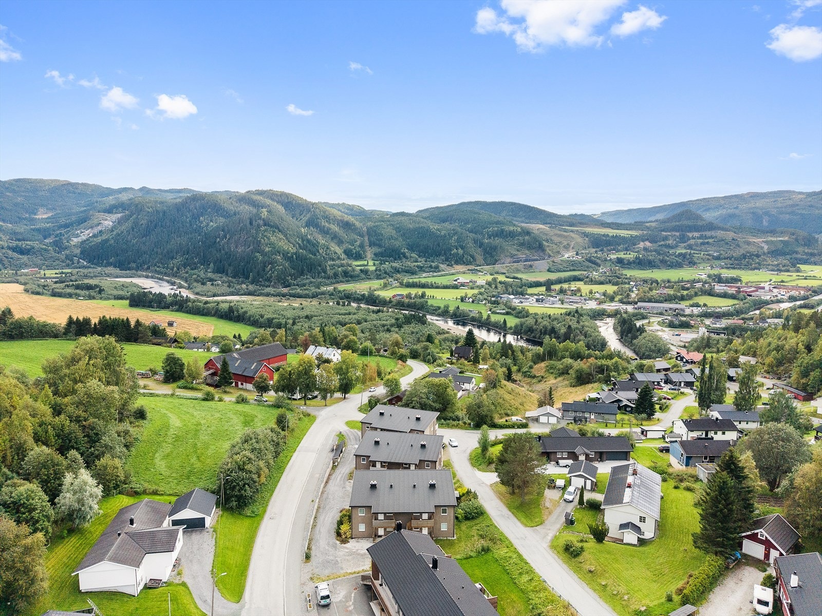 Dronefoto Galleribilde