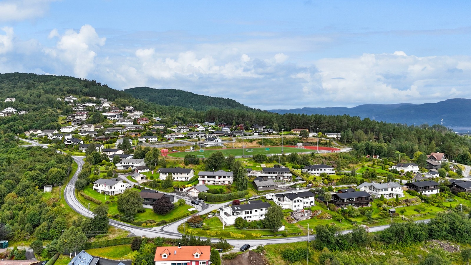 Dronefoto. Galleribilde