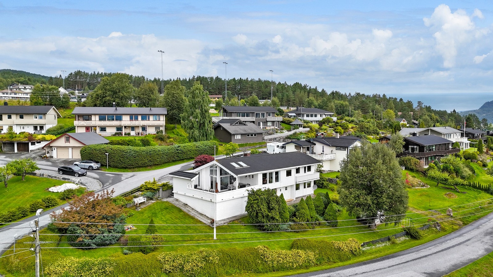 Dronefoto. Galleribilde