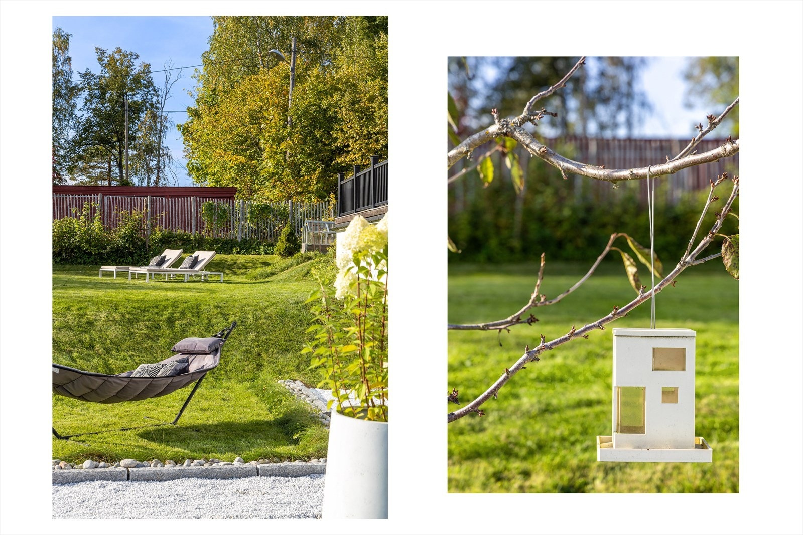 Her er det flere flotte soner for både avslapning, lek og sosialt samvær. Galleribilde