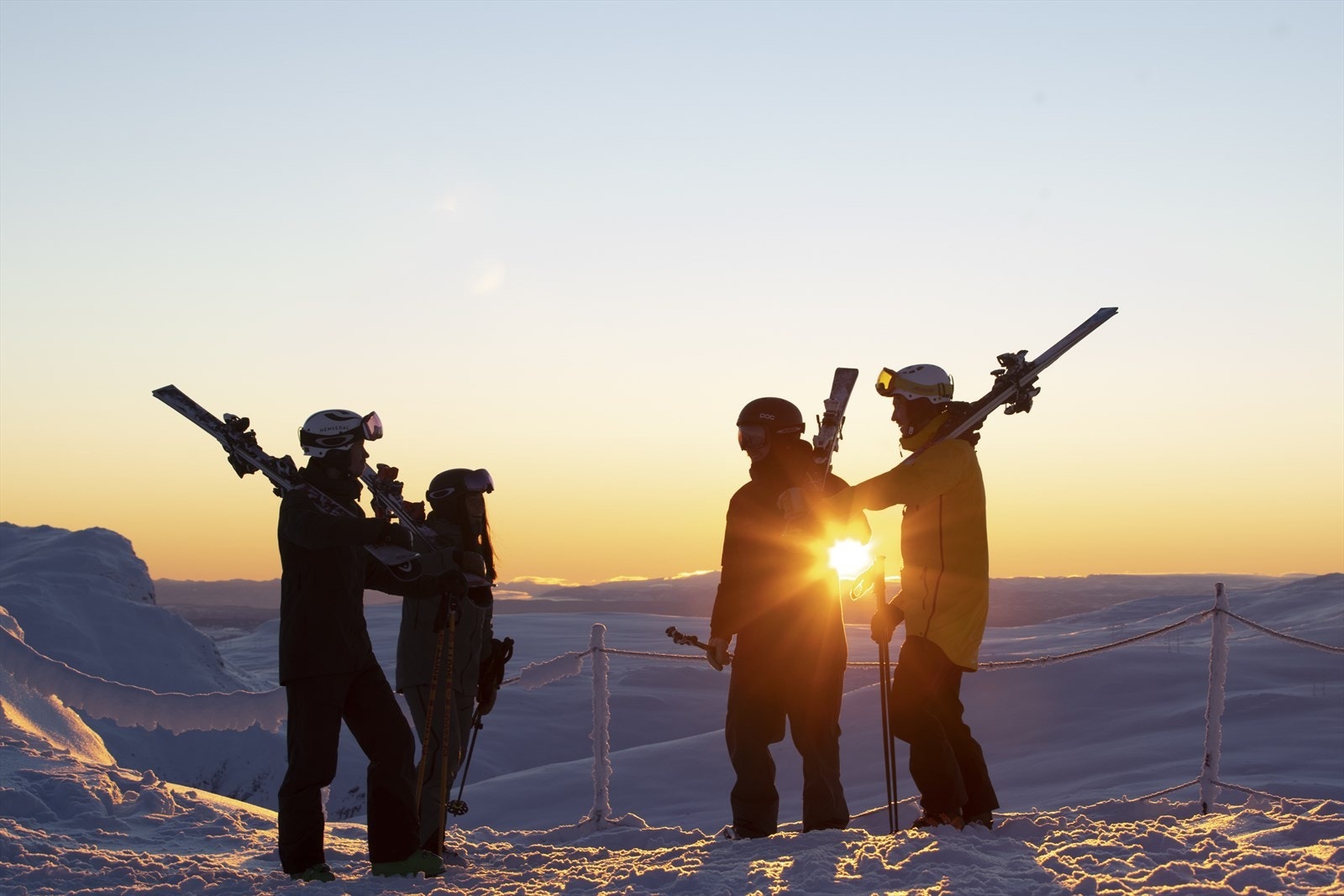 Hemsedal byr på et vell av toppturmuligheter. Ideelt for den aktive familien Galleribilde