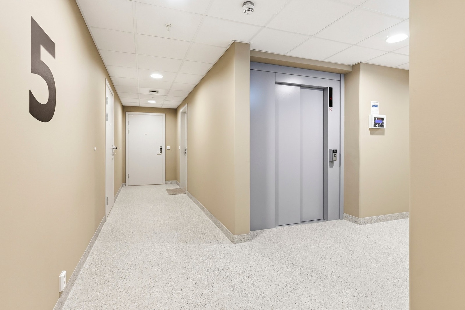 Flott inngangsparti. Galleribilde