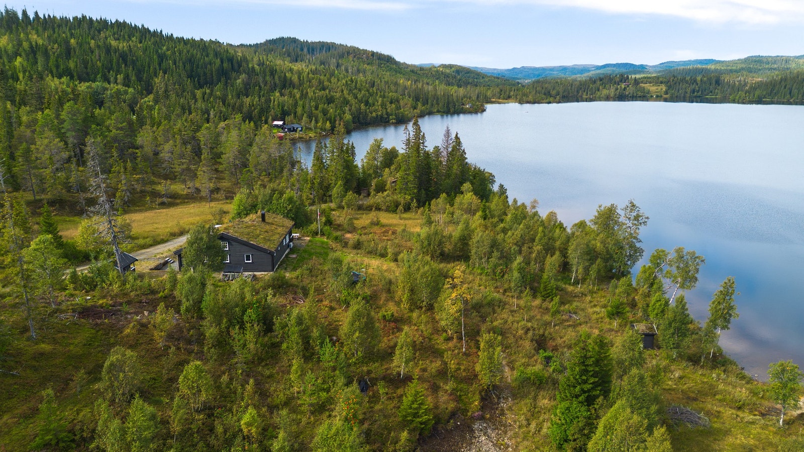 Dronebilde. Galleribilde