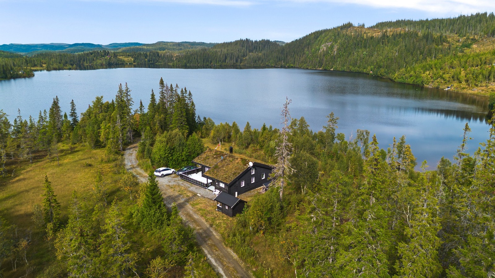 Dronebilde. Galleribilde