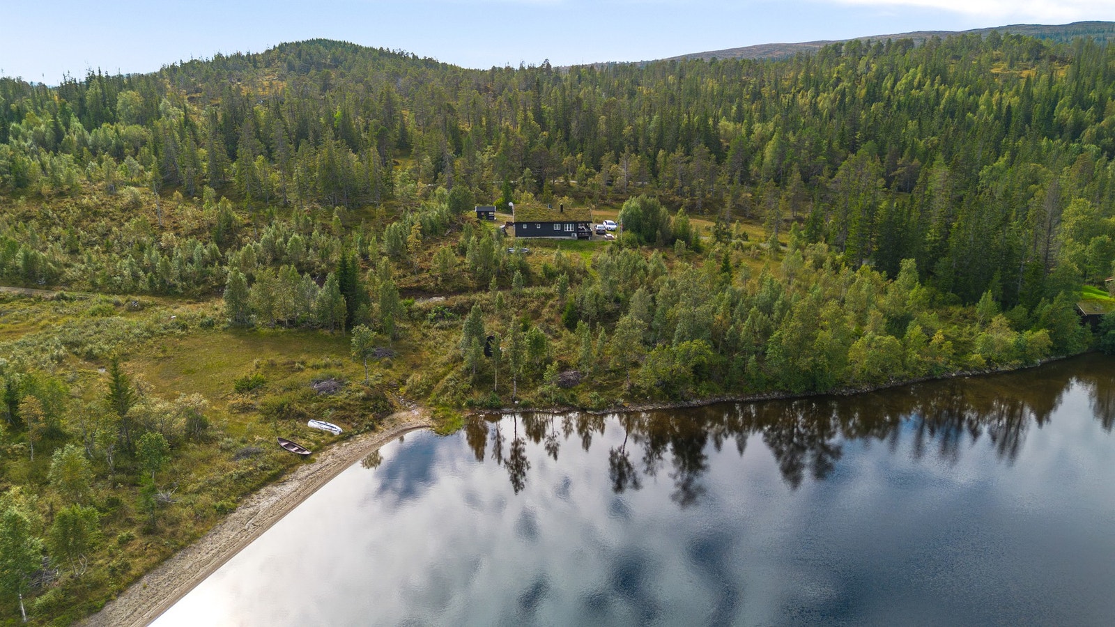 Dronebilde. Galleribilde