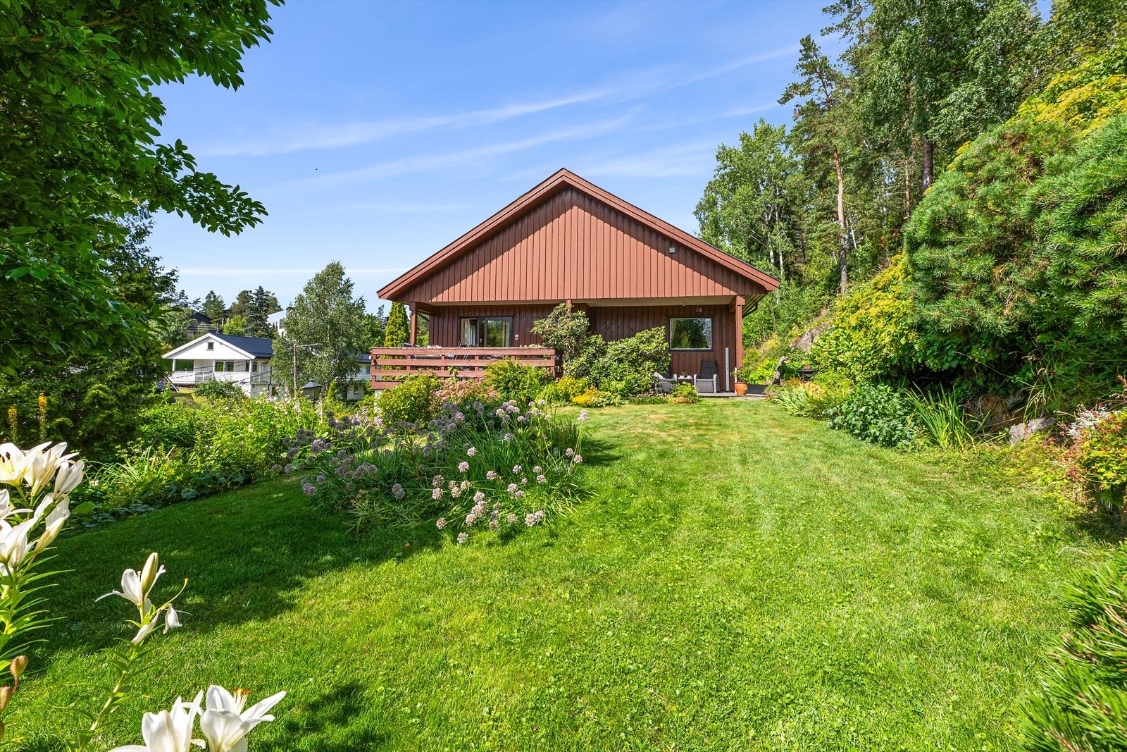 Sørvendt hage. Galleribilde