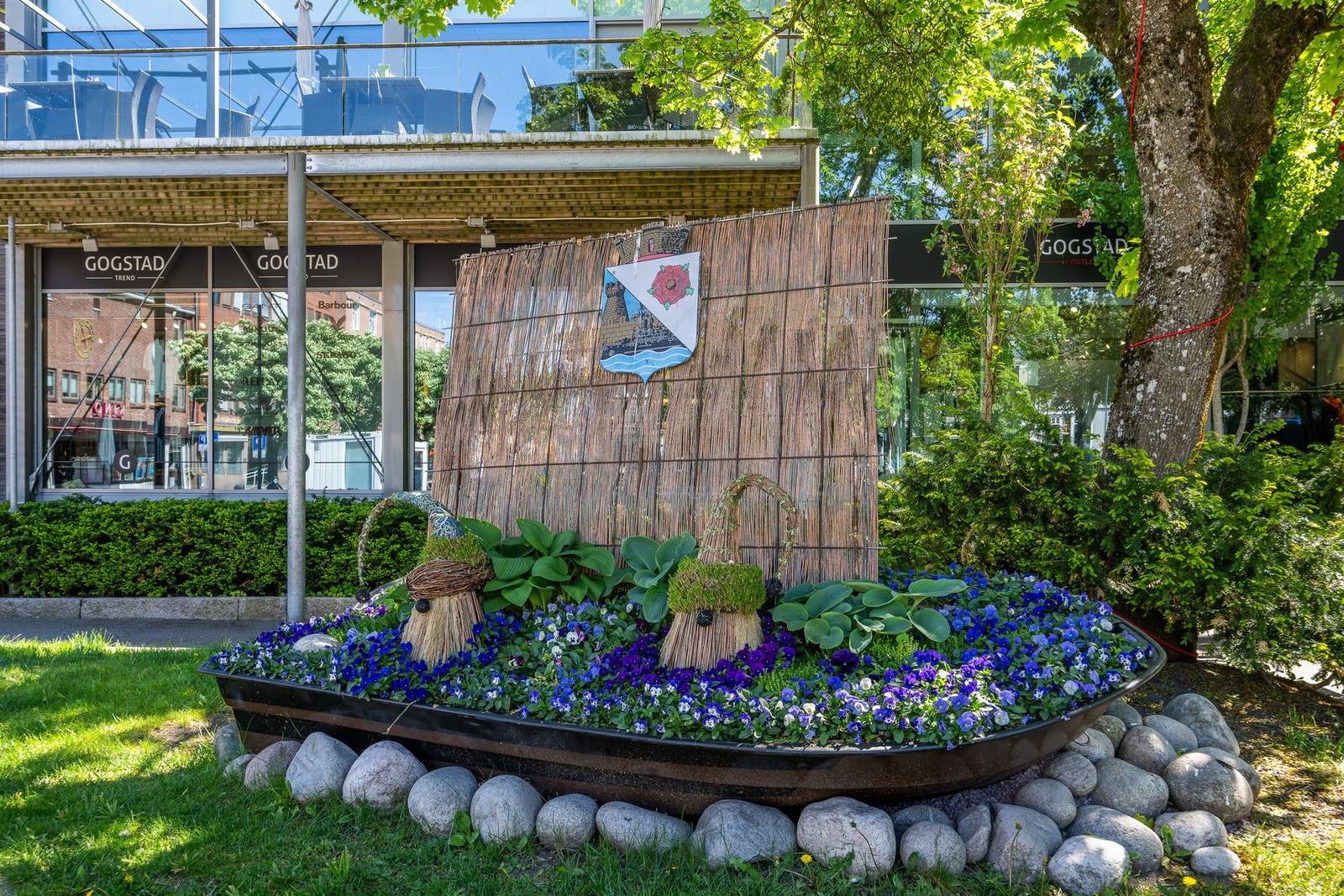 Her ser vi Torggården Galleribilde