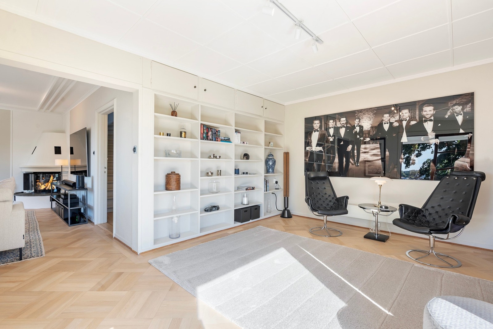 Biblioteket, stue nr. 3 Galleribilde