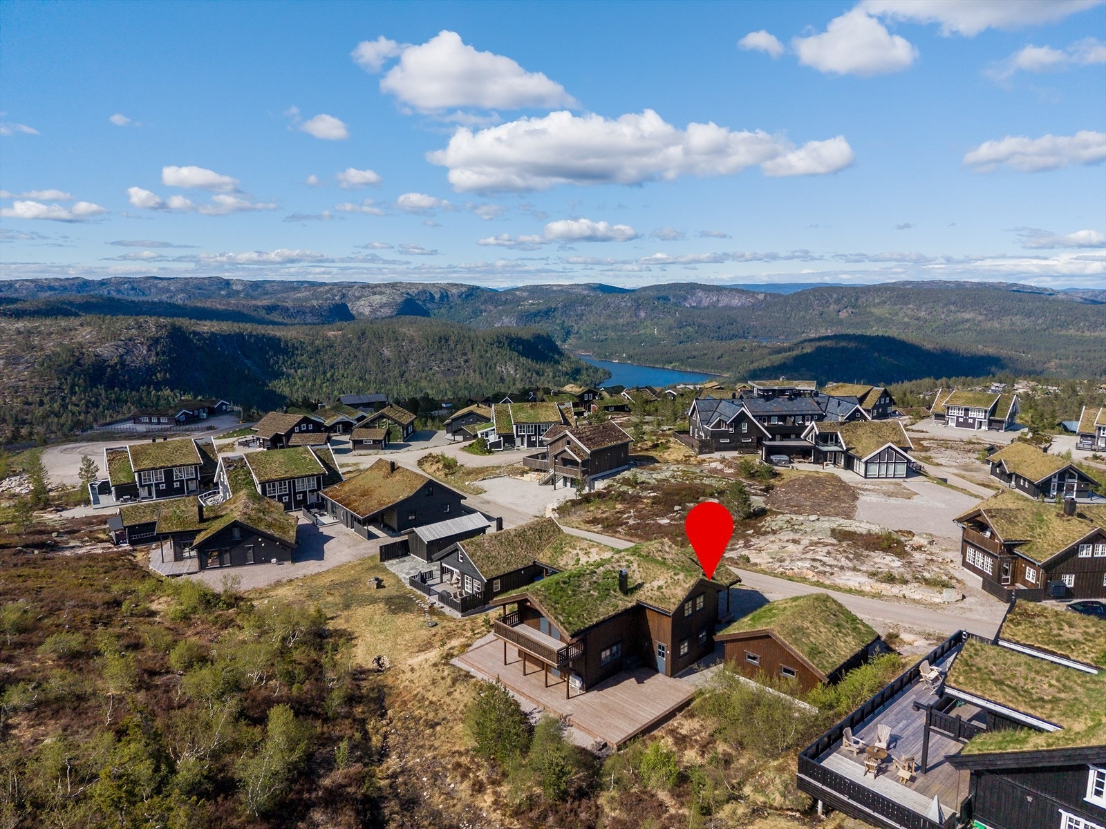 Velholdt kvalitetshytte rette ved skianlegget på Gautefall! Galleribilde