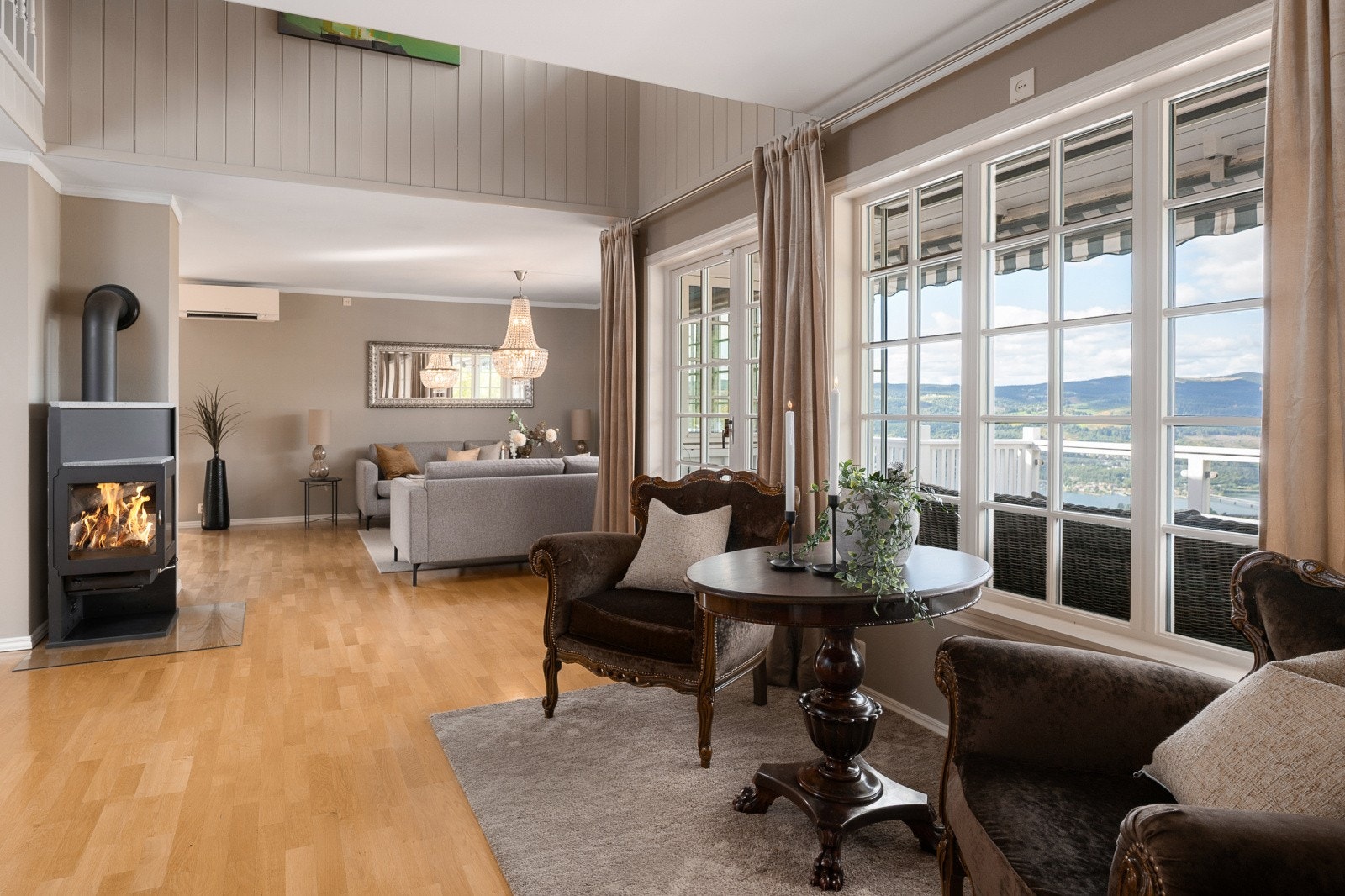 En effektiv vedovn sørger for varme og hygge på kalde dager. Galleribilde