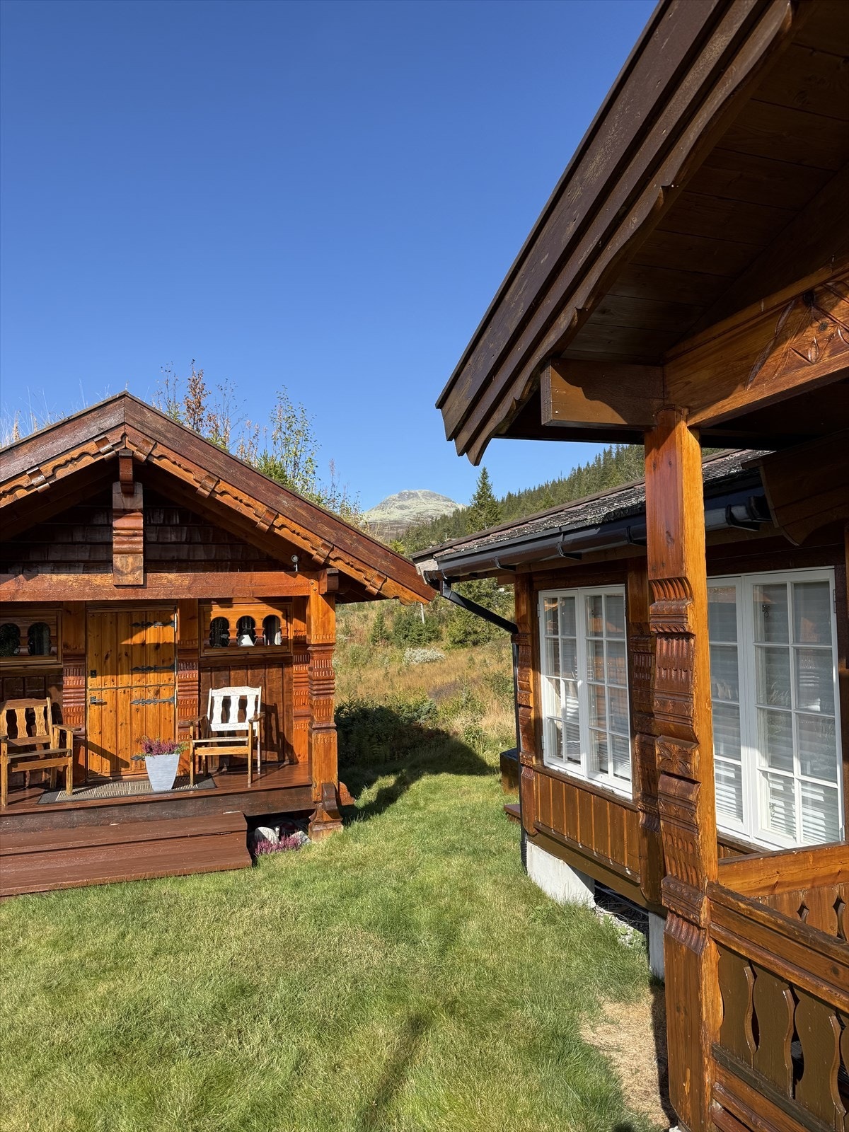 Flott utsyn mot Gaustaknea. Privat foto. Galleribilde