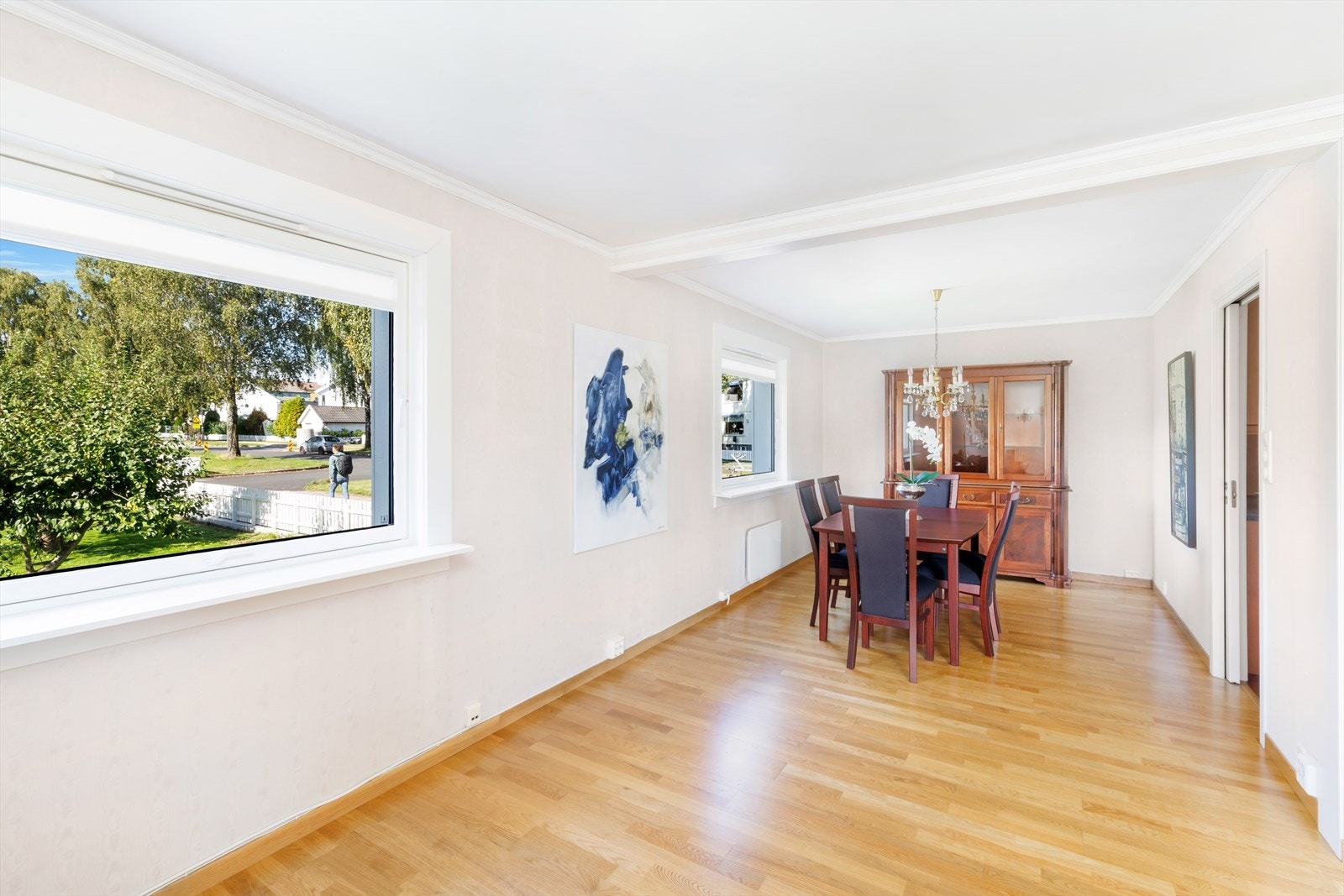 Denne delen av stuen var tidligere soverom. Galleribilde