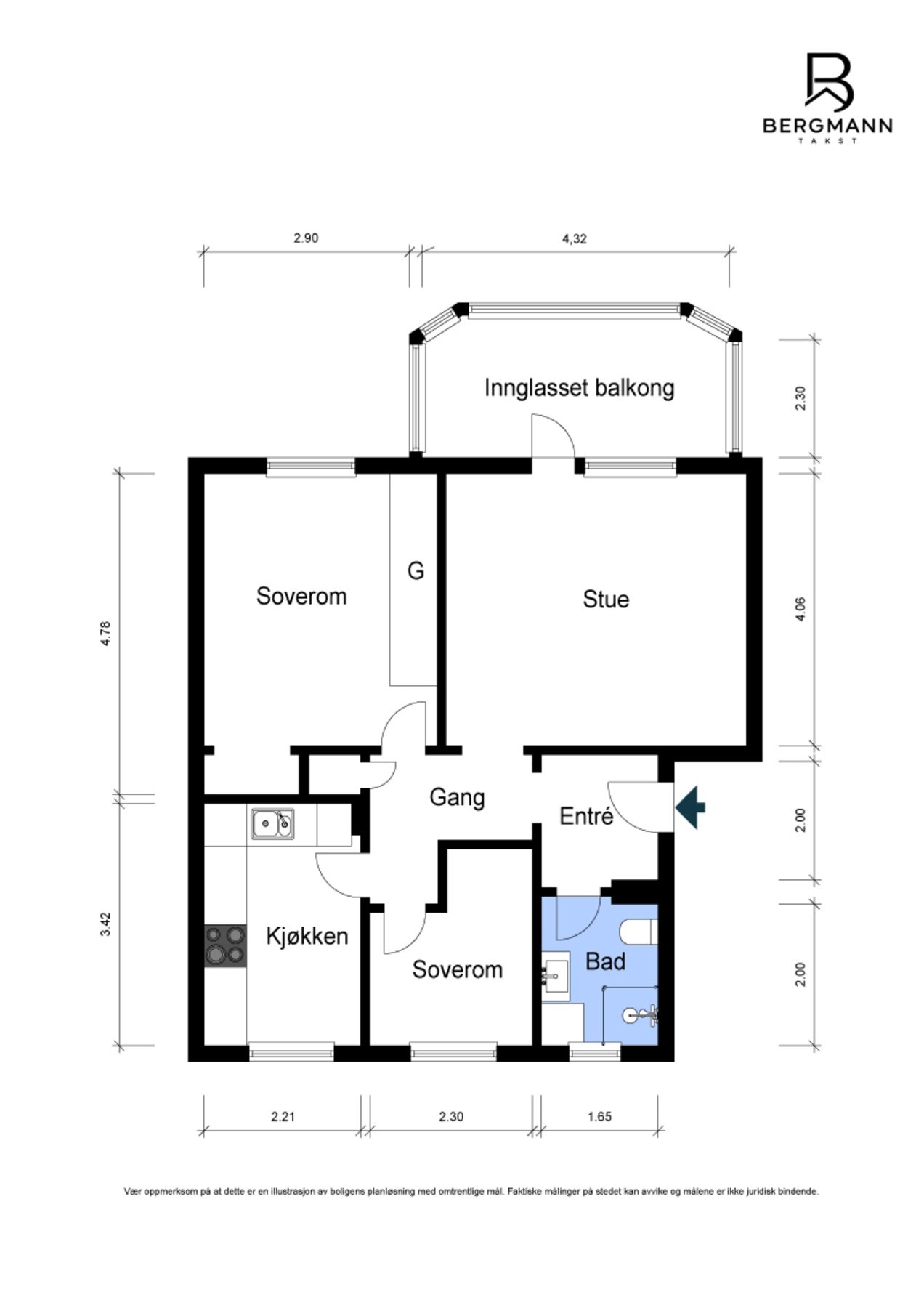 - Plantegning - Galleribilde