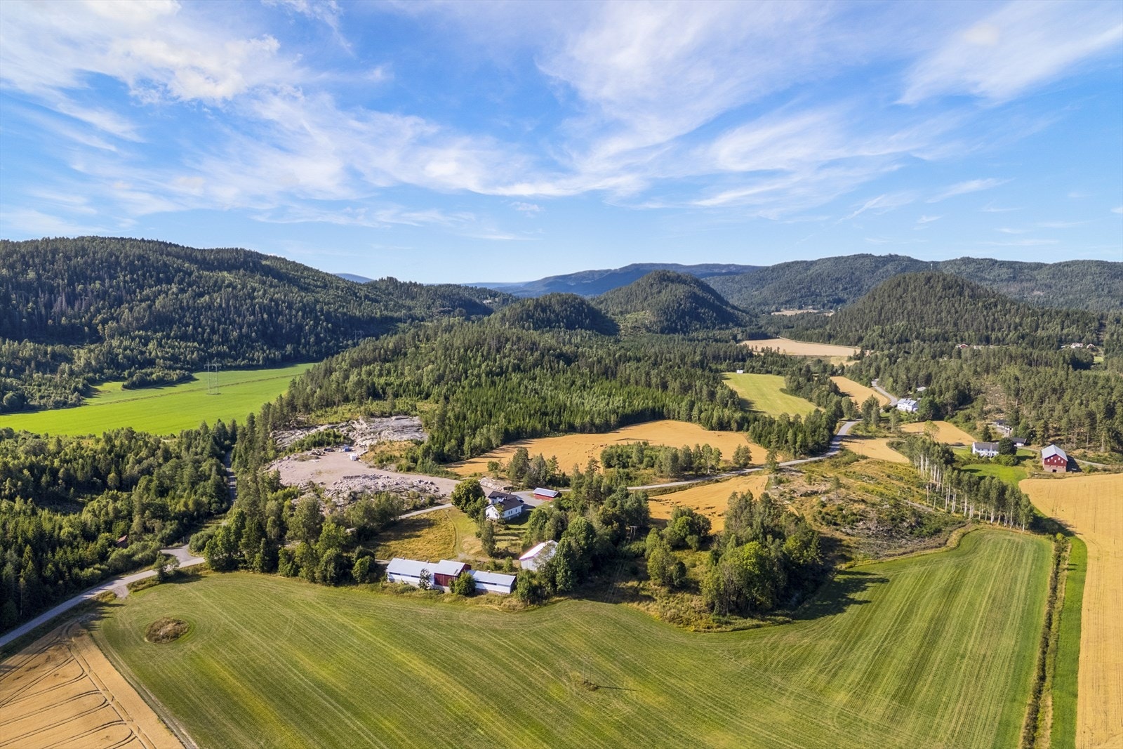 Dronefoto Galleribilde