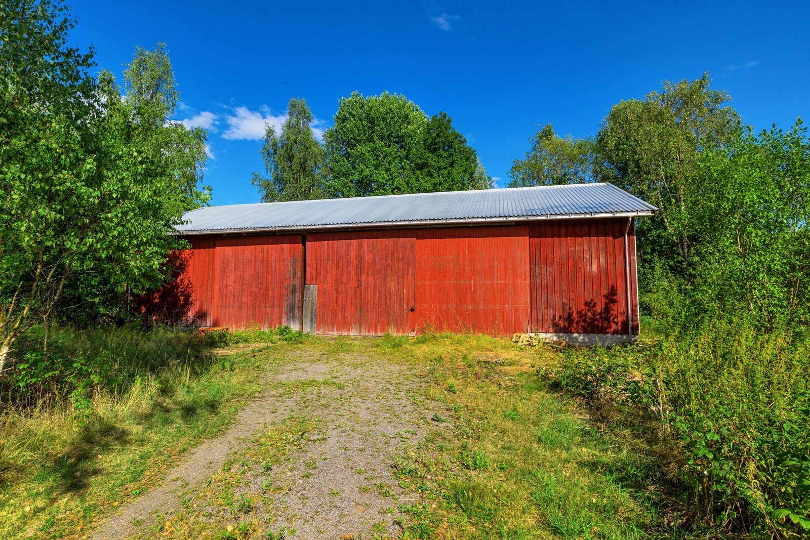 Fasade vognskjul Galleribilde