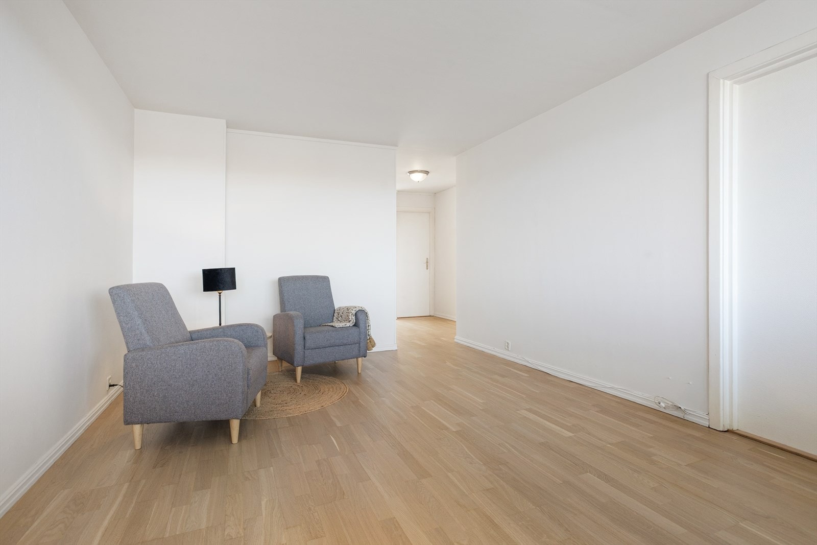 Gjennomgående parkett i alle oppholdsrom. Galleribilde