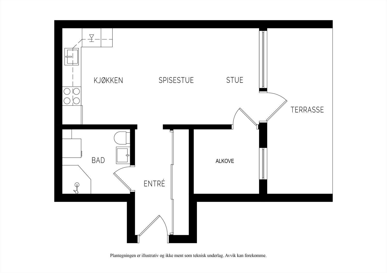 - Plantegning - Galleribilde