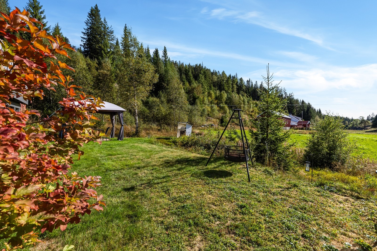 Koselig hage med god boltreplass Galleribilde