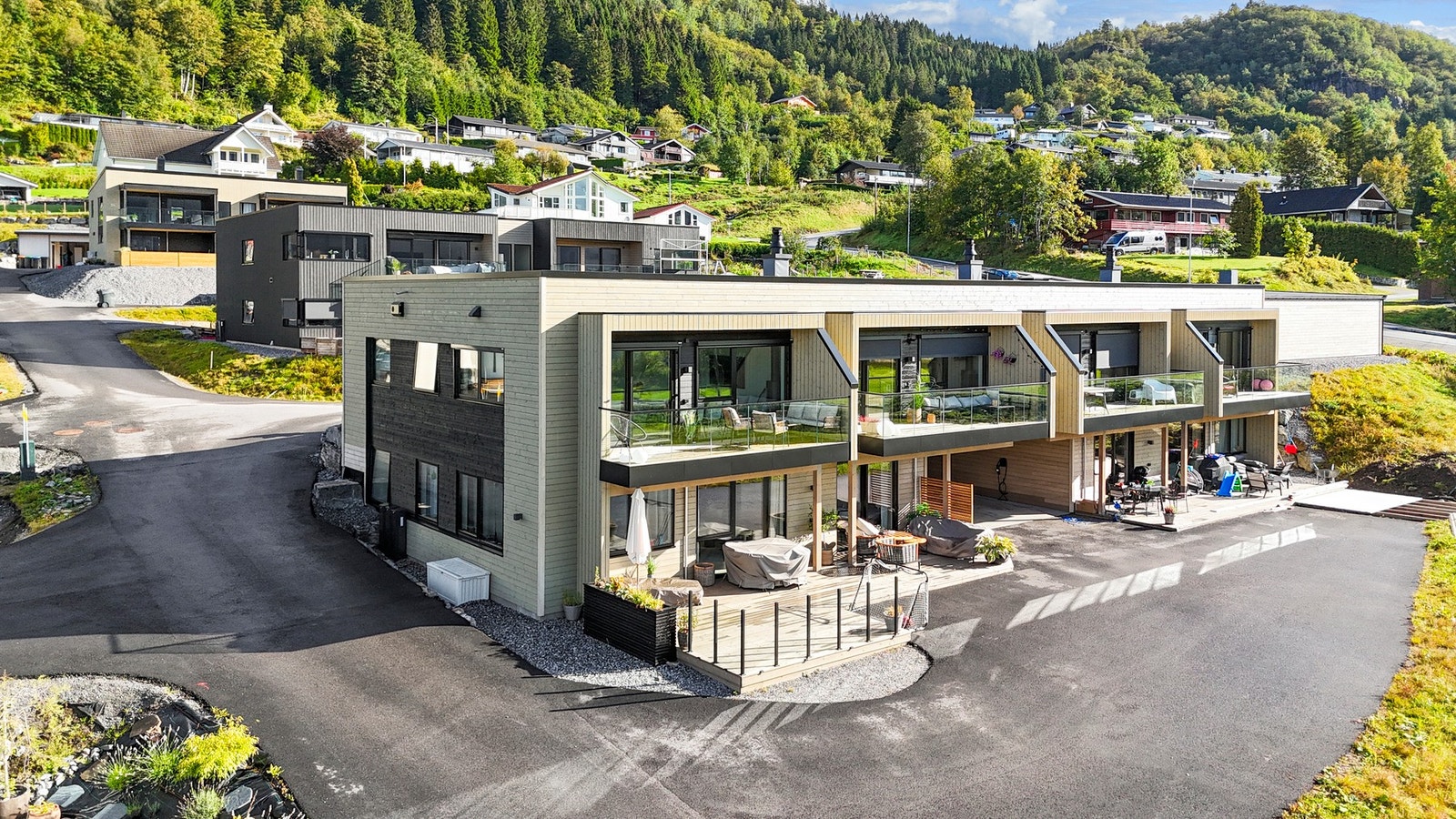 Dronefoto. Galleribilde