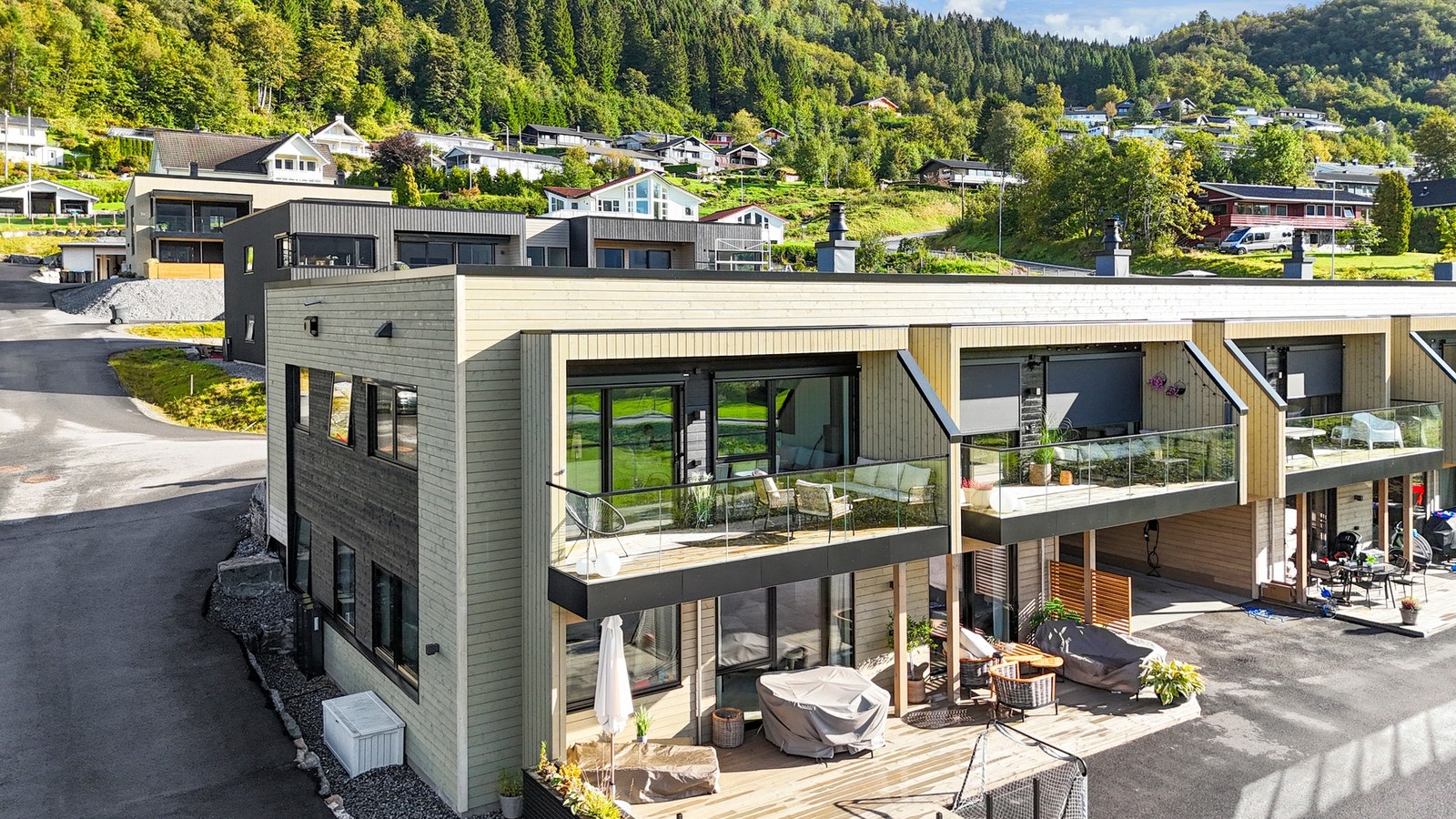 Dronefoto. Galleribilde