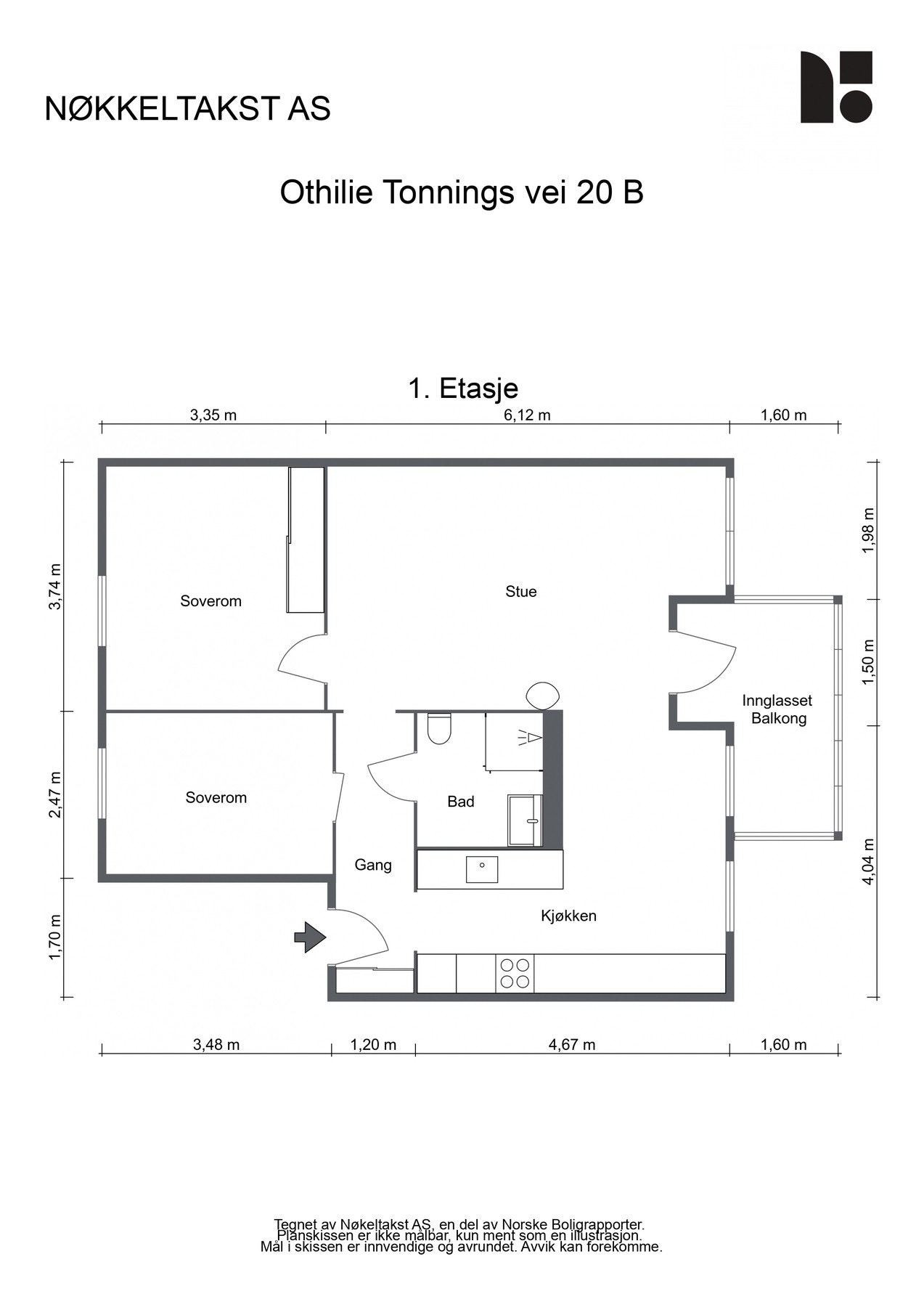 Plantegning. Galleribilde